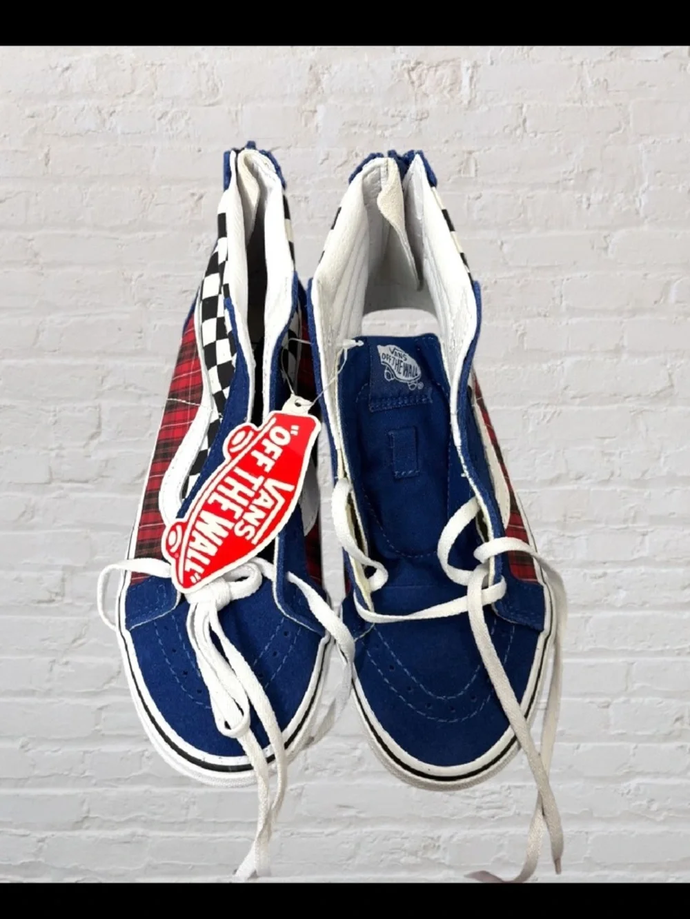 Vans Sk8-Hi Checkerboard Sneakers - Picture 2 of 3